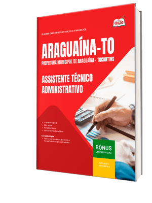 Apostila Prefeitura de Araguaína-TO 2026 - Assistente Técnico Administrativo